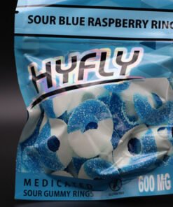 Sour Blue Raspberry Rings